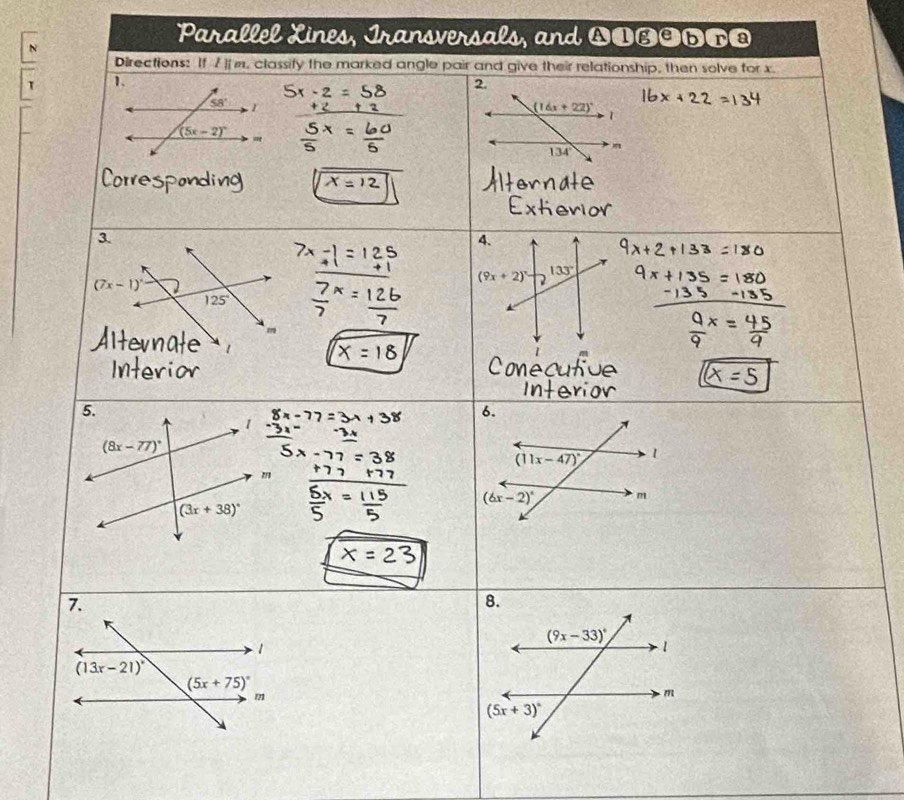 Parallel Xines, Iransversals, and 41ªª5Té
N