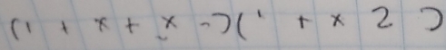 (2x+,)(-x^2+x+1)