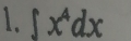 ∈t x^4dx