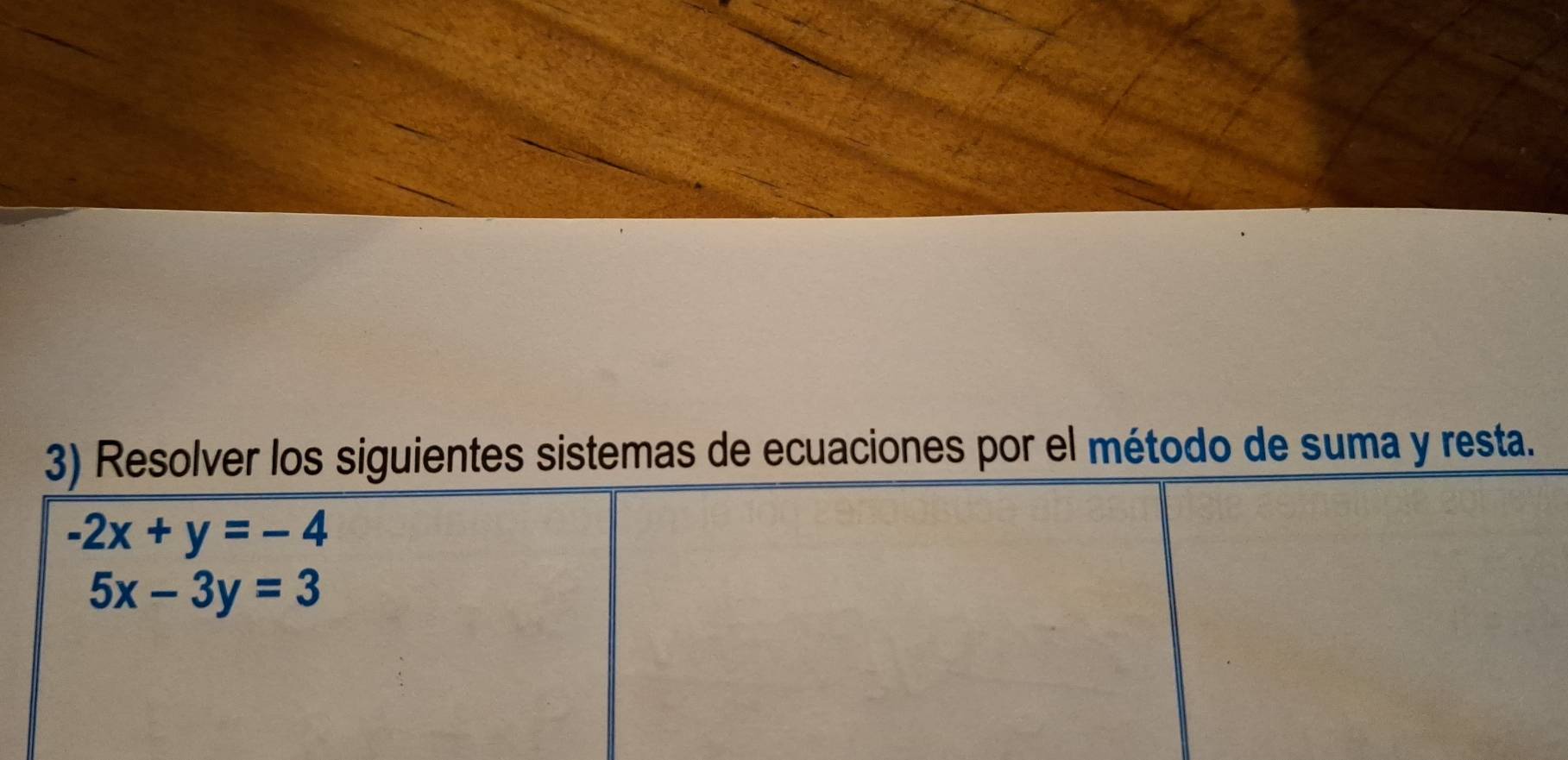 guientes sistemas de ecuaciones por el método de suma y resta.