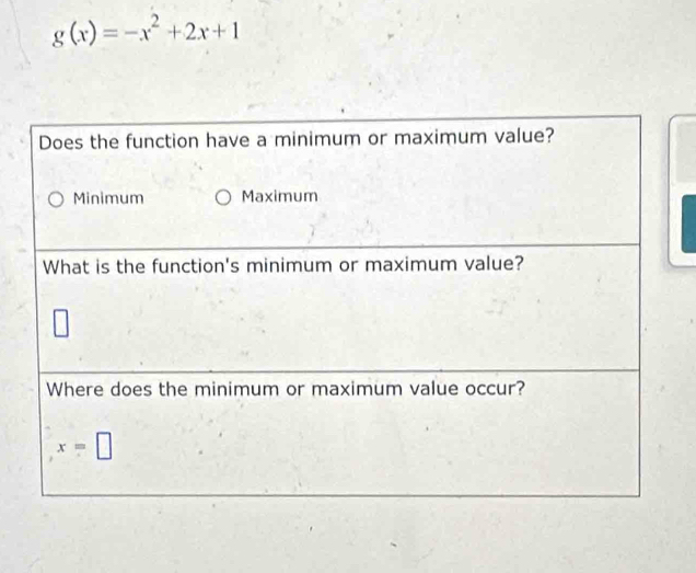 g(x)=-x^2+2x+1