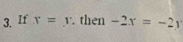 If Y=1'. then -2x=-2x