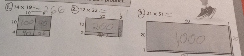 probuct
6 14* 19
12* 22
B. 21* 51