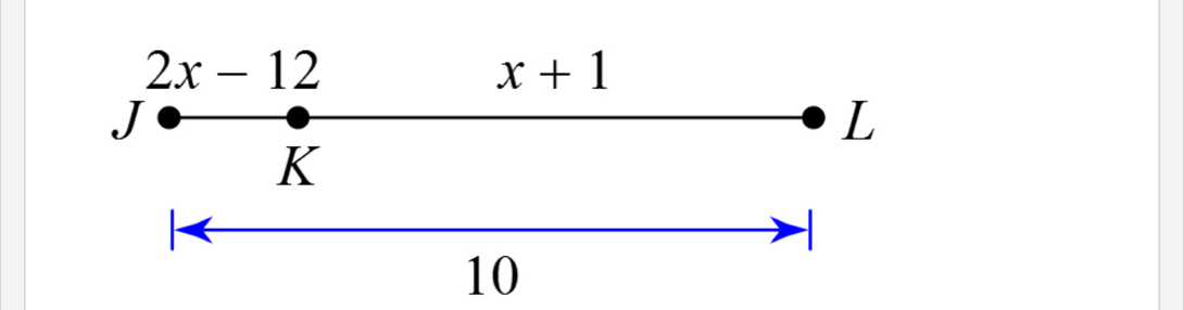 2x-12
x+1
J
L
K
10