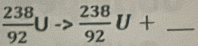  238/92 U° 1
 238/92 U+ _