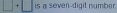 □ +□ is a seven-digit number