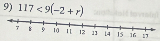 117<9(-2+r)