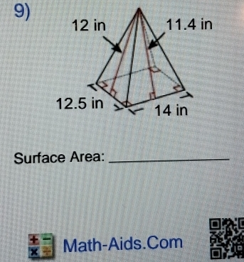 Surface Area:_ 
Math-Aids.Com