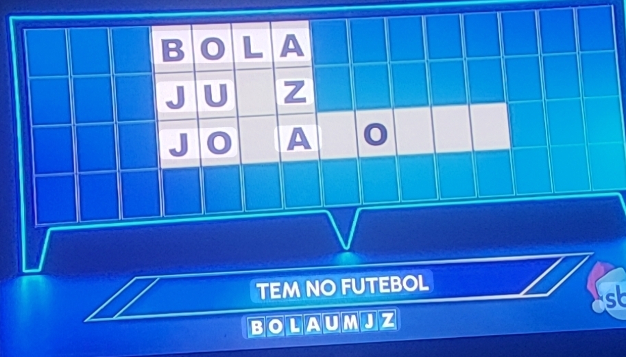 TEM NO FUTEBOL 
st