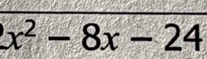 x^2-8x-24