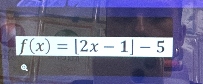 f(x)=|2x-1|-5