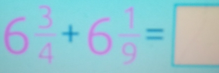 +6=□° 
□