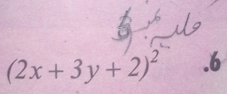 (2x+3y+2)^2.6