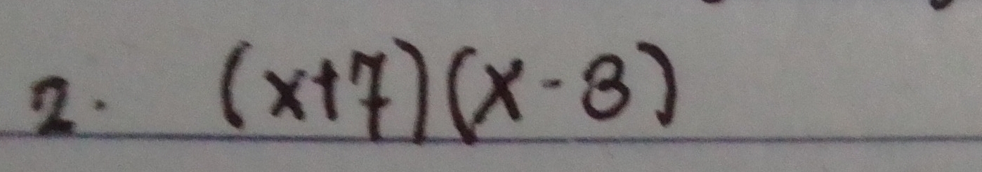 (x+7)(x-3)