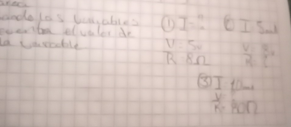 dode tas lemables DI=? 6I5mL
eoen ita elvaler do 
la tarooble.
V=5v
R=8Omega frac V=R_VR
boxed 3boxed 10boxed boxed 
k=80n