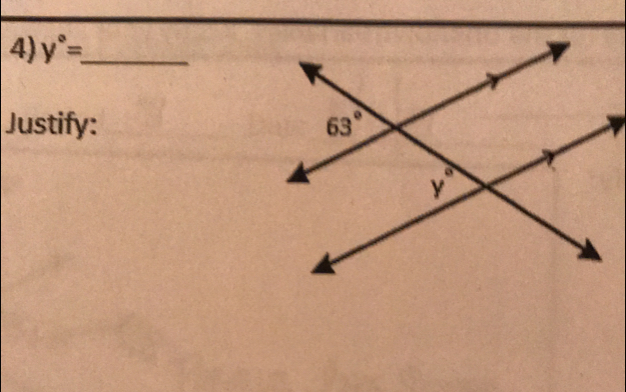 y°= _
Justify: