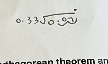 g o r e an theorem an