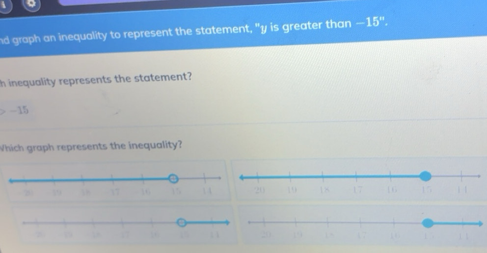 Solved: nd graph an inequality to represent the statement, 