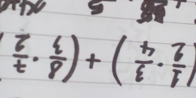 frac 66·  4/8 )+( π /6 ·  6/3 )