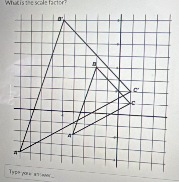 What is the scale factor?