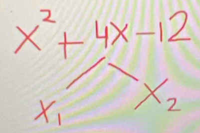 x^2+4x-12
) 
Xi 
< 2