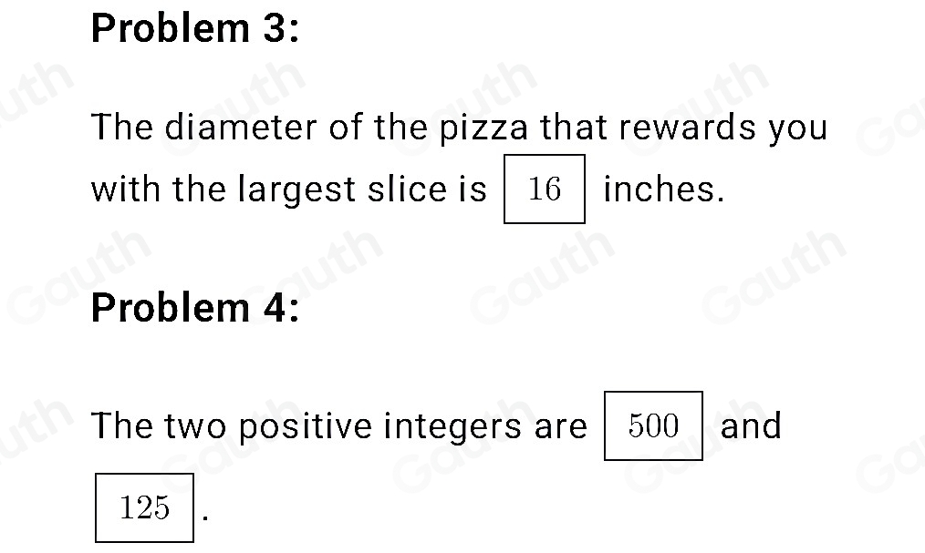 Solved: If you are offered one slice from a round pizza (in other words ...