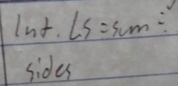 1nt.LS=5cm/
sides