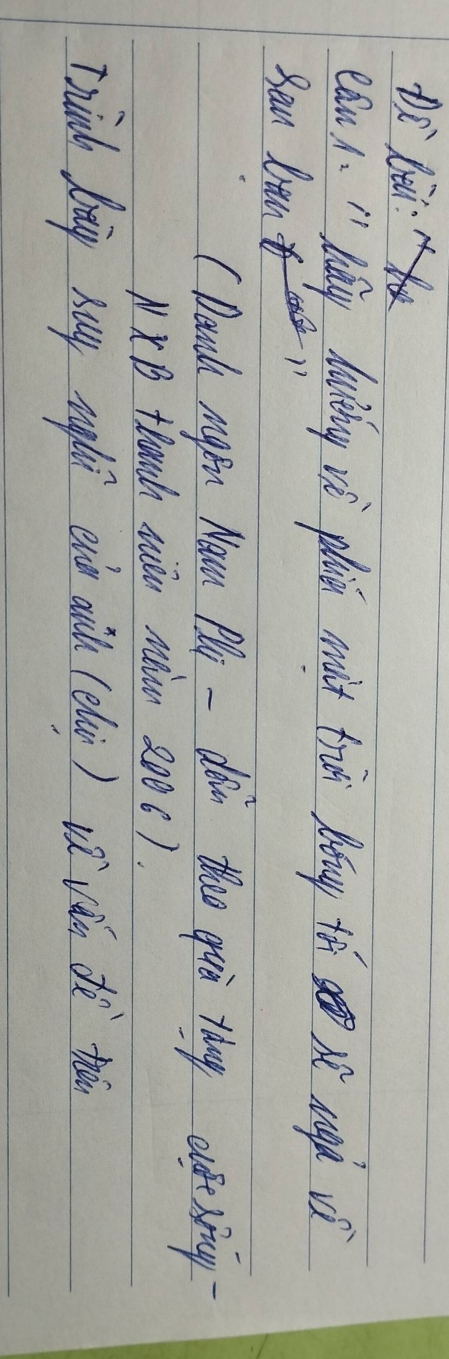 Di beu 
ea 1: " lly ducithy vt plac mit tui Boy th hé hgh vè 
San Jin 
( Danl ngin Nauu Pli - don theo qui thy afe sing- 
NXB thach vien mem 20067. 
Think bay say ngli enà aih (ehùi) vì vǎn dò tě