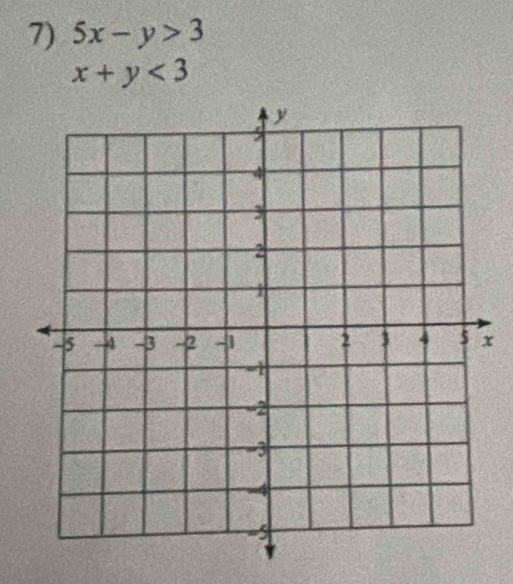 5x-y>3
x+y<3</tex>
x