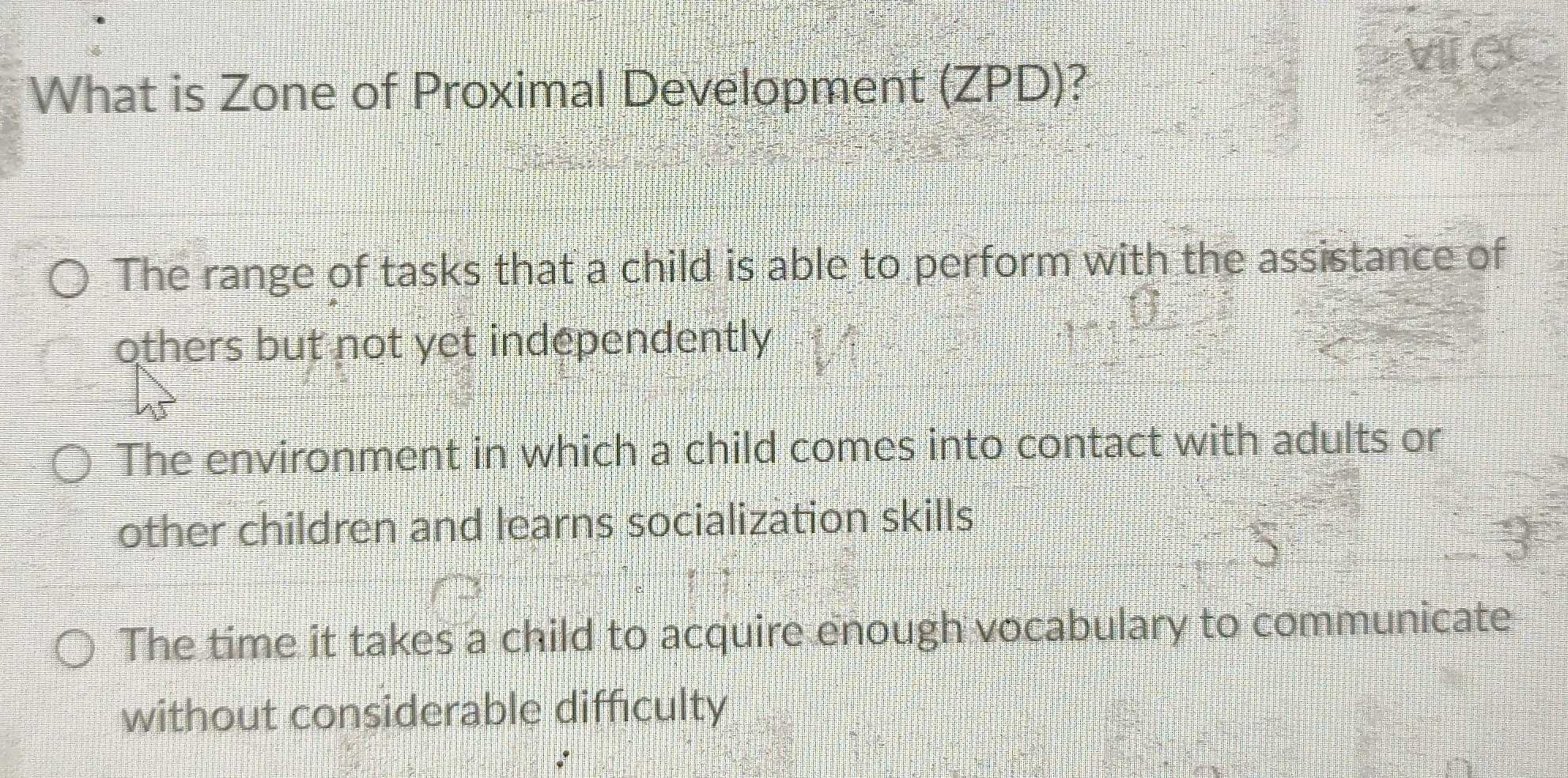 Telah dijawab:What is Zone of Proximal Development (ZPD)? The range of ...