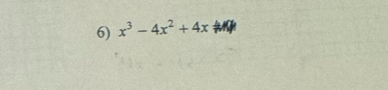 x^3-4x^2+4x