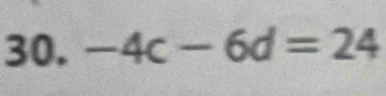 -4c-6d=24