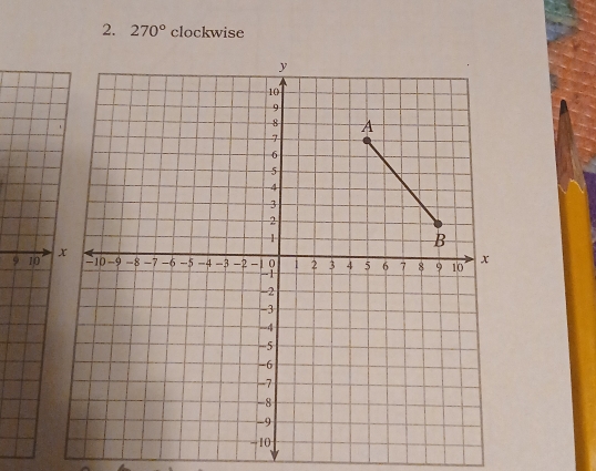 270° clockwise 
9