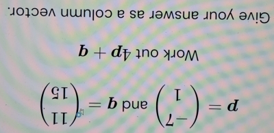 Jοψɔə^ ишn¡οɔ e se jəмsuе jnο ə^!り
b+dpsi Ino xoM
beginpmatrix 9I)_s=b=b pue beginpmatrix □  ∠ -endpmatrix =d