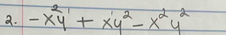 -x^2y'y+y^2-x^2y^2