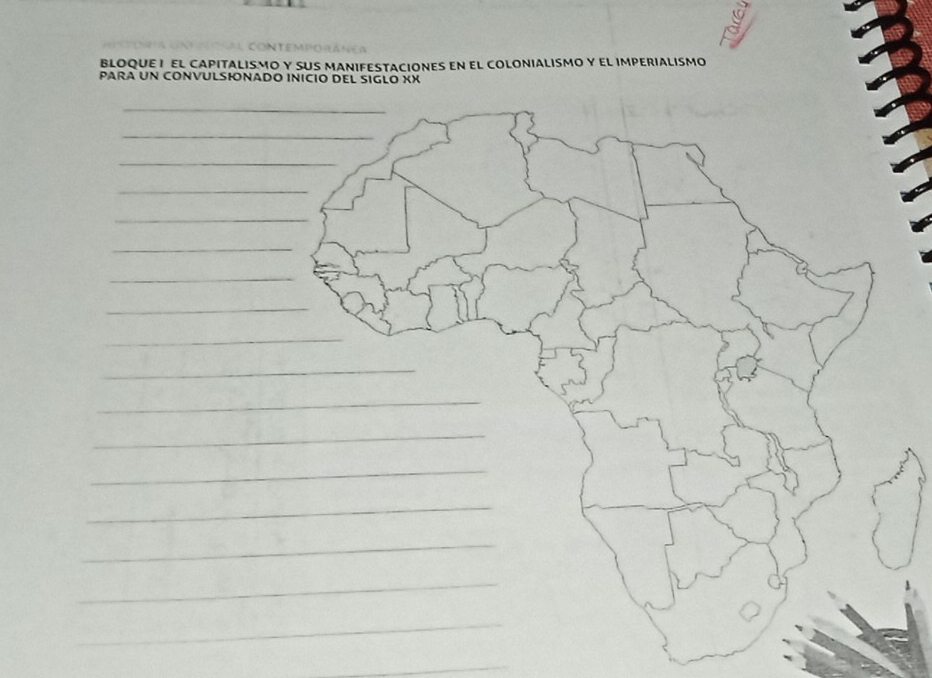 CONTEMPORÁNEA 
BLOQUE I EL CAPITALISMO Y SUS MANIFESTACIONES EN EL COLONIALISMO Y EL IMPERIALISMO 
PARA UN CONVULSIONADO INICIO DEL SIGLO XX 
_ 
_ 
_ 
_ 
_ 
_ 
_ 
_ 
_ 
_ 
_ 
_ 
_ 
_ 
_ 
_ 
_ 
_