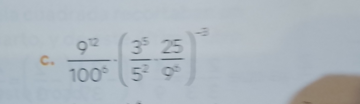 frac 9^1100^0· ( 3^5/5^2 ·  25/9^6 )^-2