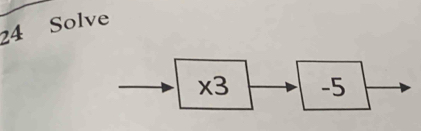 Solve
x3 -5