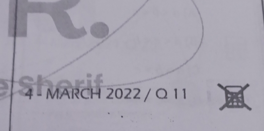 MARCH 2022 / Q 1 1