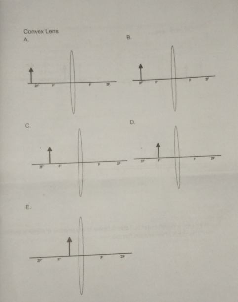 Convex Lens
A.
E.