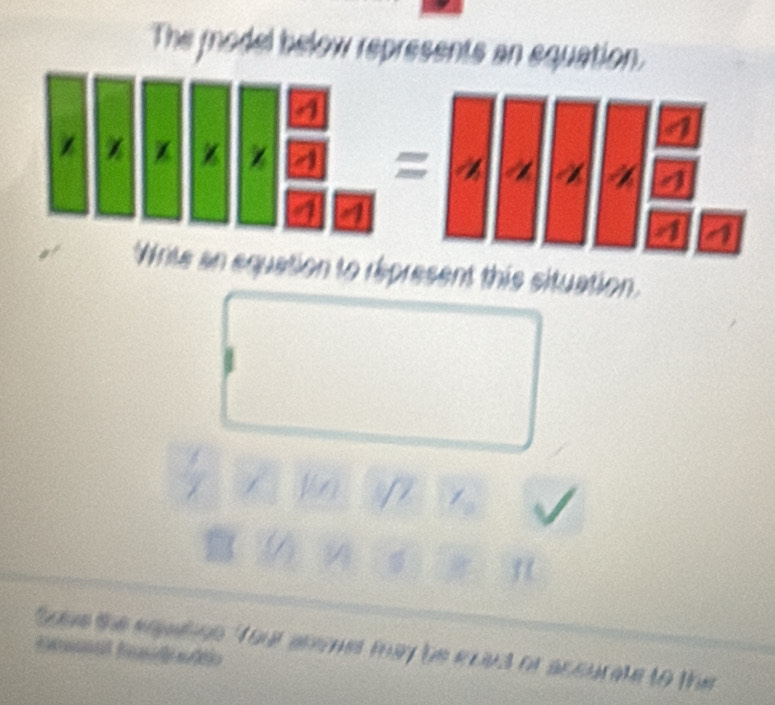 equation 
o e p ese t ie si 
suaton