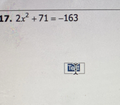 2x^2+71=-163