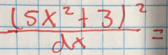 frac (5x^2+3)^2dx=