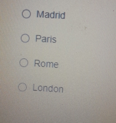 Madrid
Paris
Rome
London