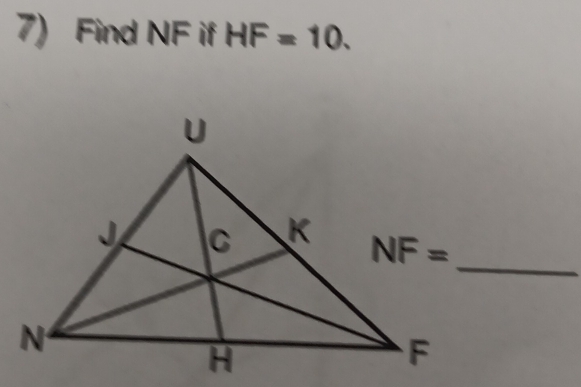 Find NF if HF=10.
_