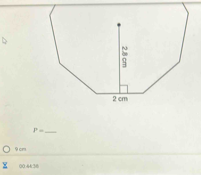 P= _
9 cm
00:44:38