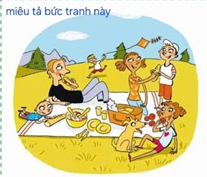 miêu tả bức tranh này