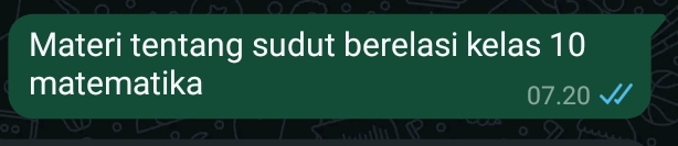 Materi tentang sudut berelasi kelas 10 
matematika 07.20 
。