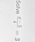 Solve  (x-5)/4 =3