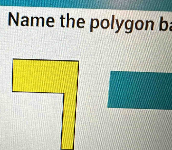 Name the polygon ba